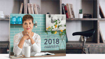 FREE Joyce Meyer Ministries 2018 Calendar