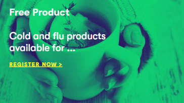 Cold and Flu products available for trial