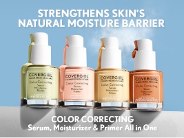 FREE Covergirl Color Correcting Serum Moisturizer Primer Sample