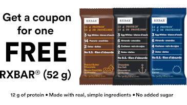 FREE RXBAR Protein Bar